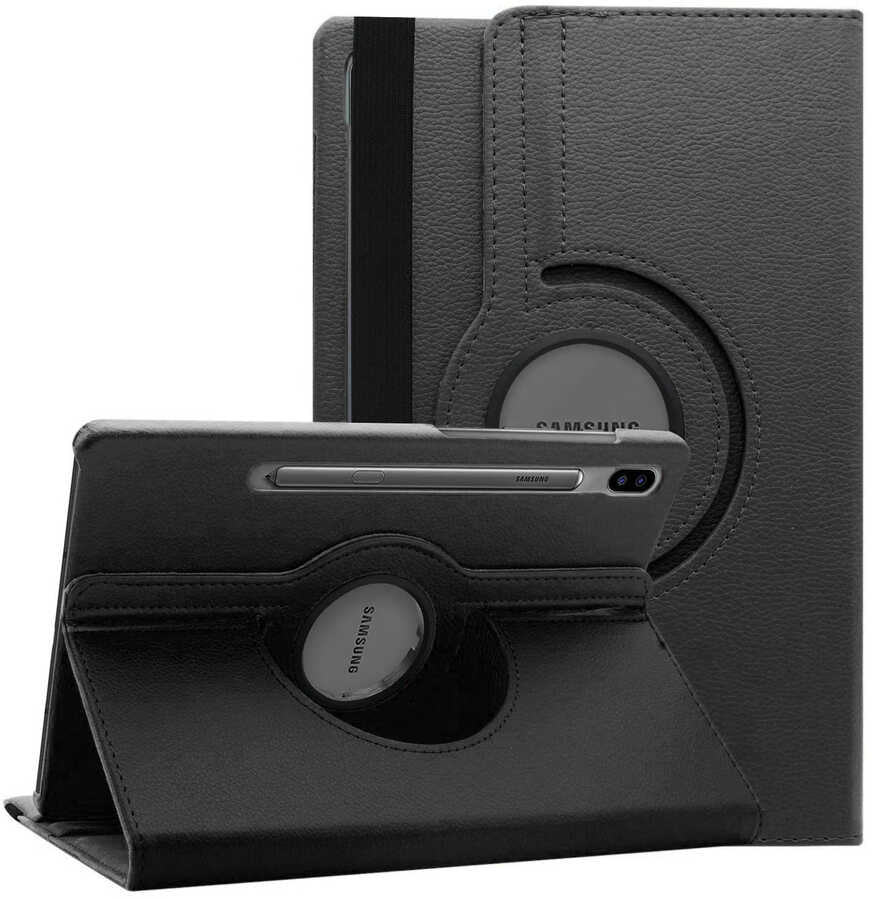 Galaxy Tab S7 FE LTE (T737-T736-T733-T730) Zore Dönebilen Standlı Kılıf