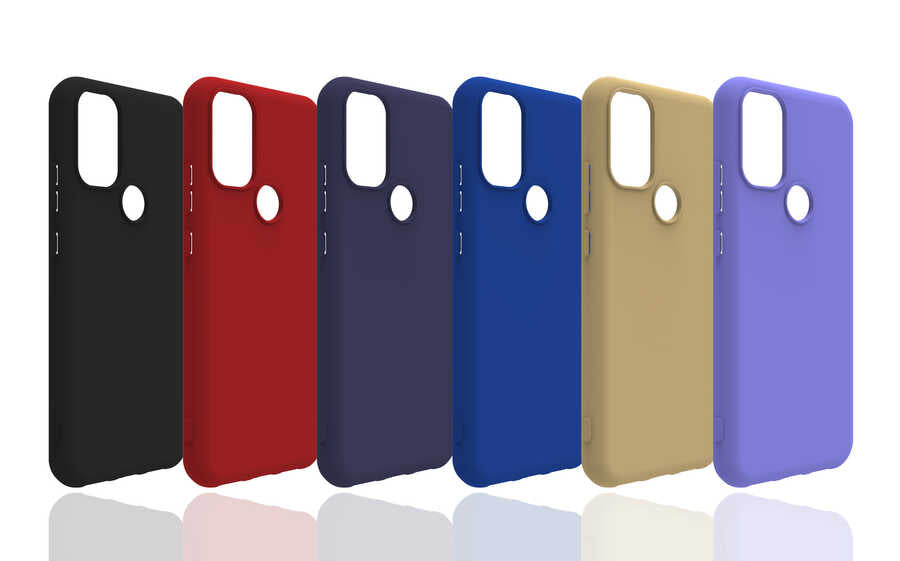 General Mobile 21 Plus Kılıf Zore Biye Silikon