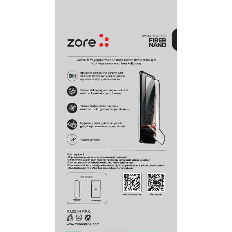 General Mobile 8 Zore Fiber Nano Ekran Koruyucu