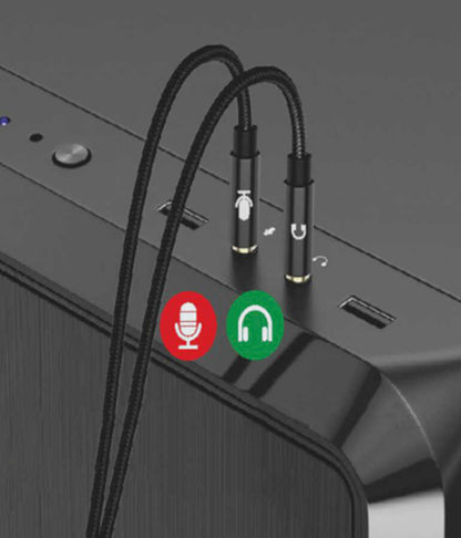 ​Go Des GAC-222 Mikrofonlu Kulaklık Dönüştürücü