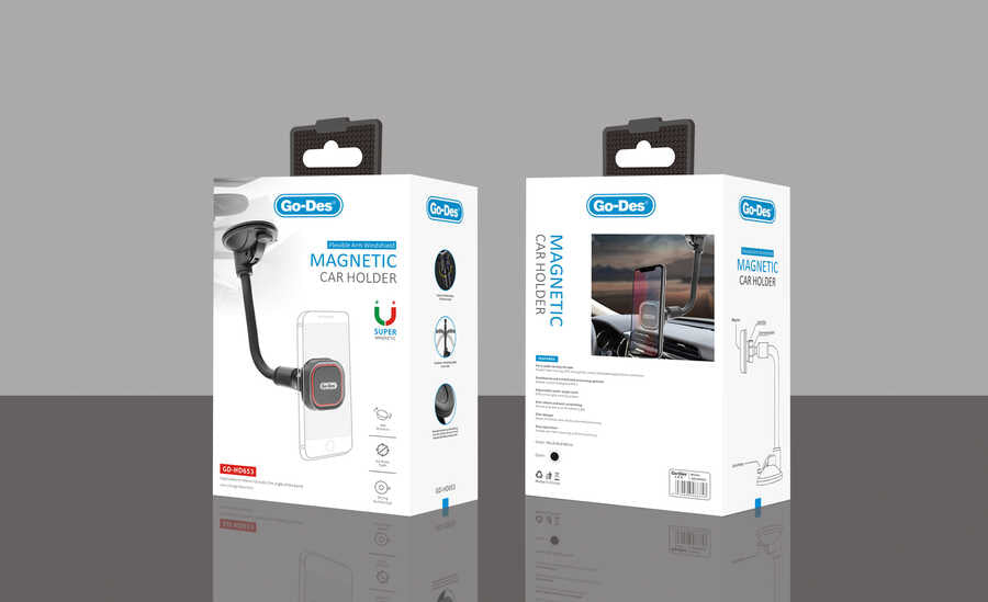 ​​​Go Des GD-HD653 Magnetik Araç Telefon Tutucu