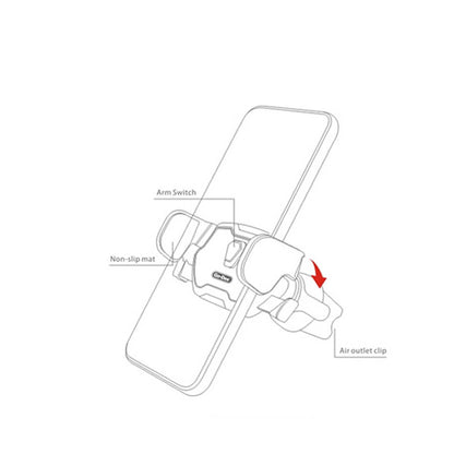 Go Des GD-HD655 Araç Telefon Tutucu