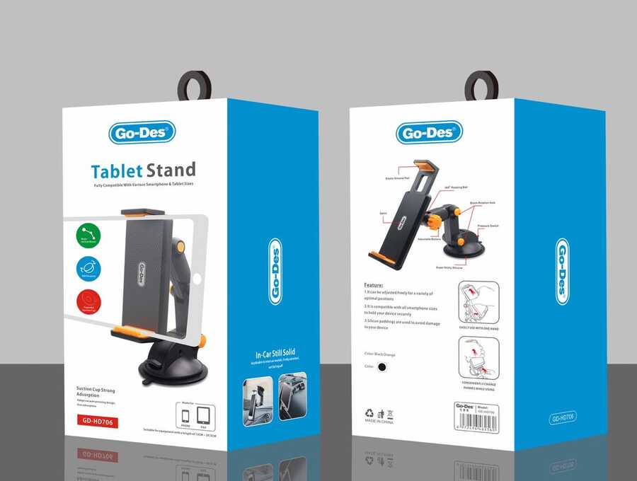 ​​​Go Des GD-HD706 Araç Telefon ve Tablet Tutucu