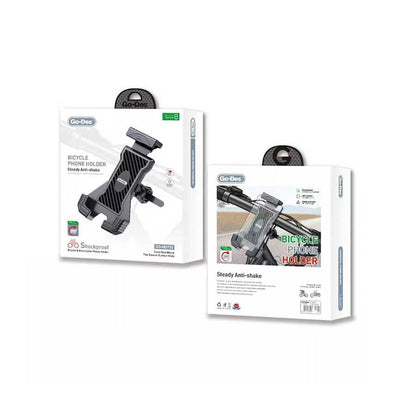 Go Des GD-HD715 Sarsıntı Önleyici 360 Derece Ayarlanabilir Bisiklet ve Motosiklet Telefon Tutucu