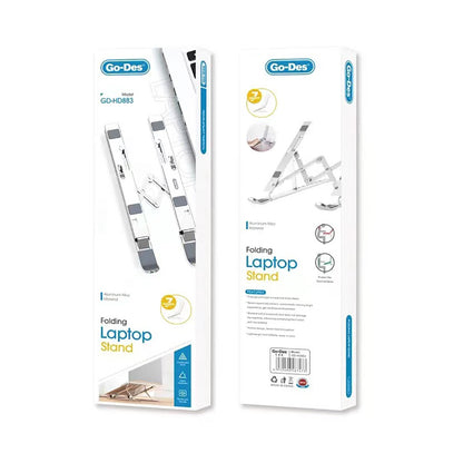 Go Des GD-HD883 Çok Fonksiyonlu 7 Kademeli Ayarlanabilir Dizüstü Laptop Standı