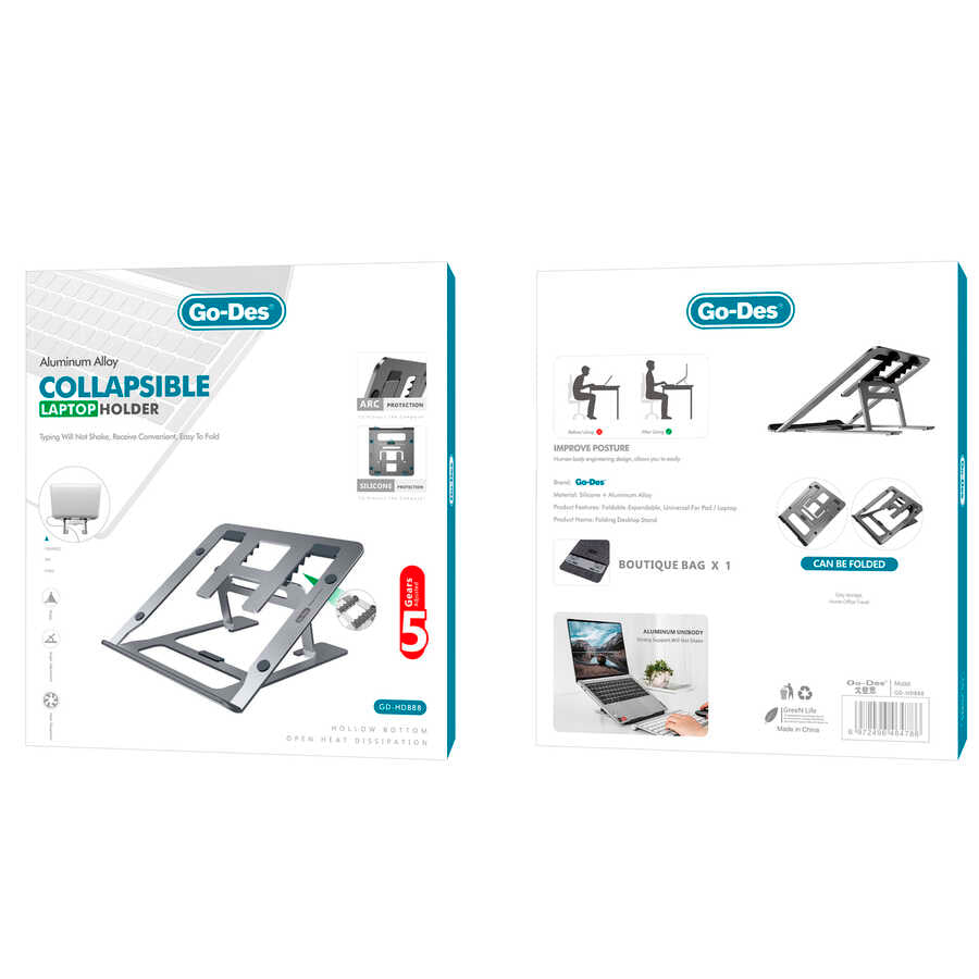 Go Des GD-HD888 Laptop Standı