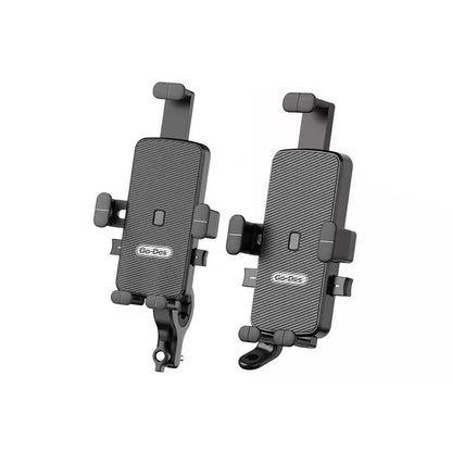 Go Des GD-HD905 Sarsıntı Önleyici 360 Derece Ayarlanabilir Bisiklet ve Motosiklet Telefon Tutucu