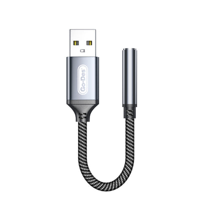 Go Des GD-UC332 USB-A to 3.5mm Aux Çevirici Ses Adaptörü