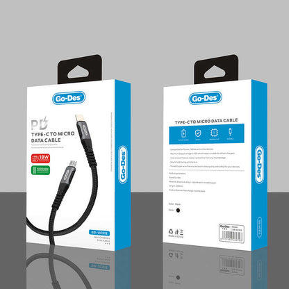 Go Des GD-UC512 PD To Micro Usb Kablo