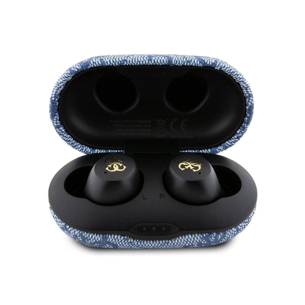 Guess Orjinal Lisanslı Klasik Metal Yazı Logolu TWS Kulak İçi Bluetooth Kulaklık