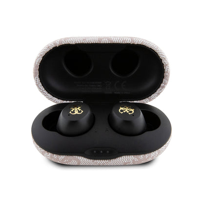 Guess Orjinal Lisanslı Klasik Metal Yazı Logolu TWS Kulak İçi Bluetooth Kulaklık