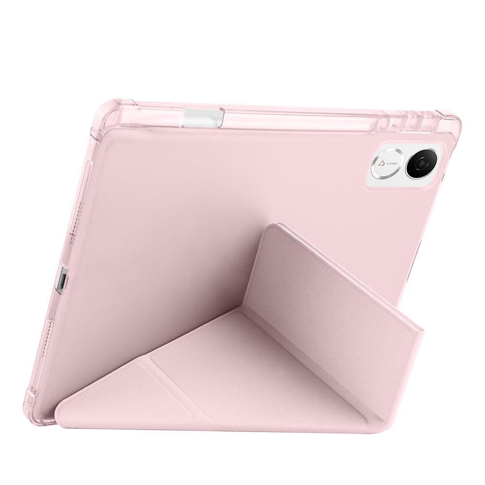 Honor Pad V9 Kılıf Zore Tri Folding Kalem Bölmeli Standlı Kılıf