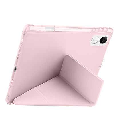 Honor Pad V9 Kılıf Zore Tri Folding Kalem Bölmeli Standlı Kılıf