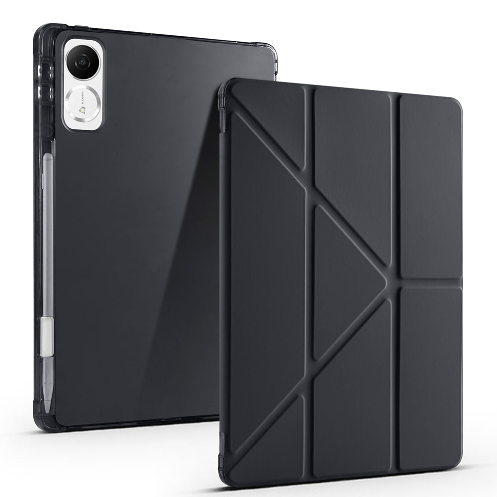 Honor Pad V9 Kılıf Zore Tri Folding Kalem Bölmeli Standlı Kılıf