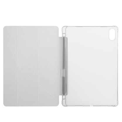 Honor Pad X8A Kılıf Zore Tri Folding Kalem Bölmeli Standlı Kılıf