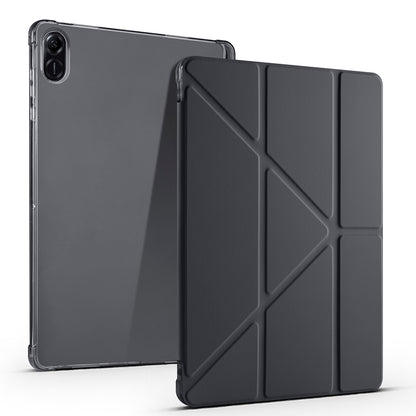 Honor Pad X8A Kılıf Zore Tri Folding Kalem Bölmeli Standlı Kılıf