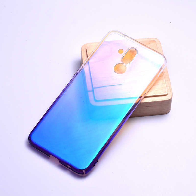Huawei Mate 20 Lite Kılıf Zore Renkli Transparan Kapak