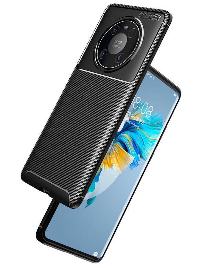 Huawei Mate 40 Pro Kılıf Zore Negro Silikon Kapak