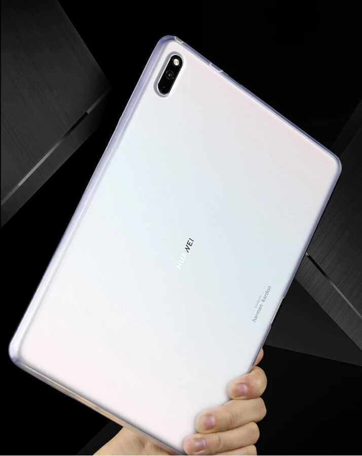 Huawei MatePad 10.4 Kılıf Zore Tablet Süper Silikon Kapak