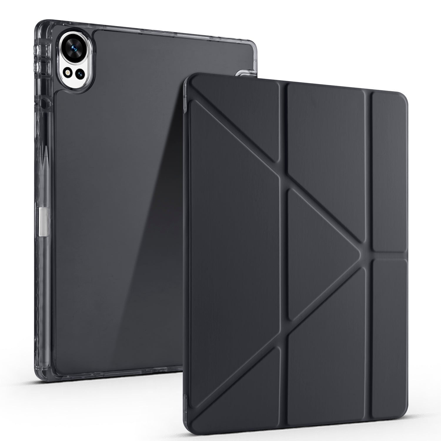 Huawei Matepad 12X Kılıf Zore Tri Folding Kalem Bölmeli Standlı Kılıf