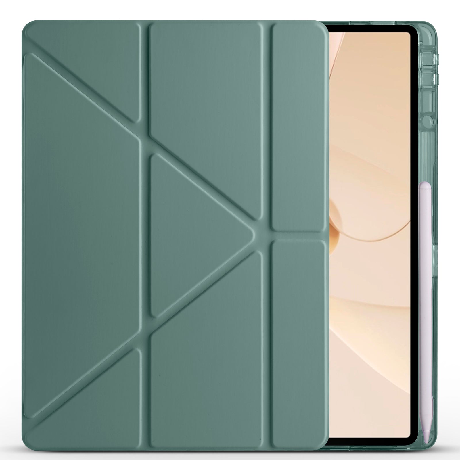 Huawei Matepad 12X Kılıf Zore Tri Folding Kalem Bölmeli Standlı Kılıf