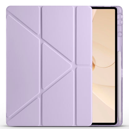 Huawei Matepad 12X Kılıf Zore Tri Folding Kalem Bölmeli Standlı Kılıf