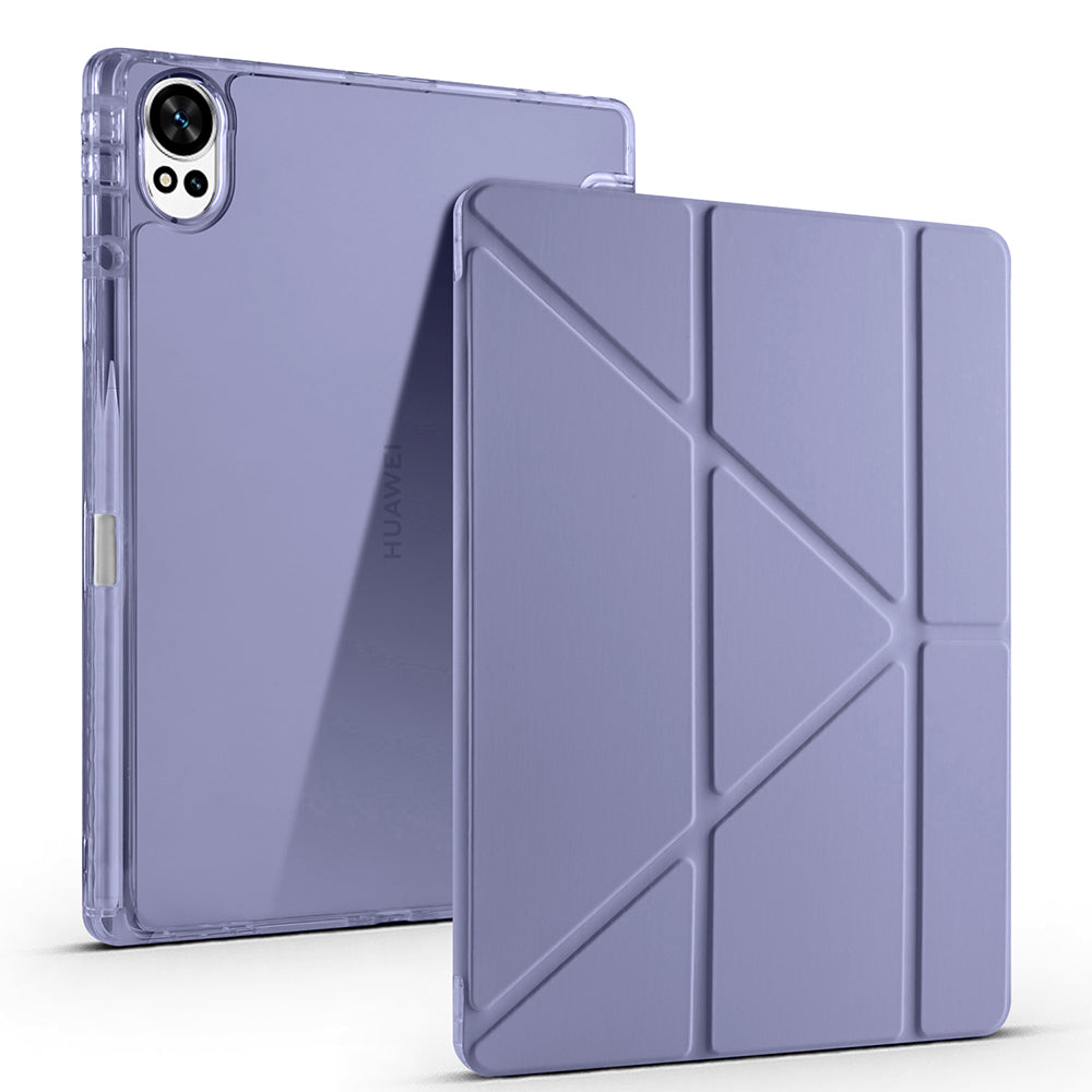 Huawei Matepad 12X Kılıf Zore Tri Folding Kalem Bölmeli Standlı Kılıf