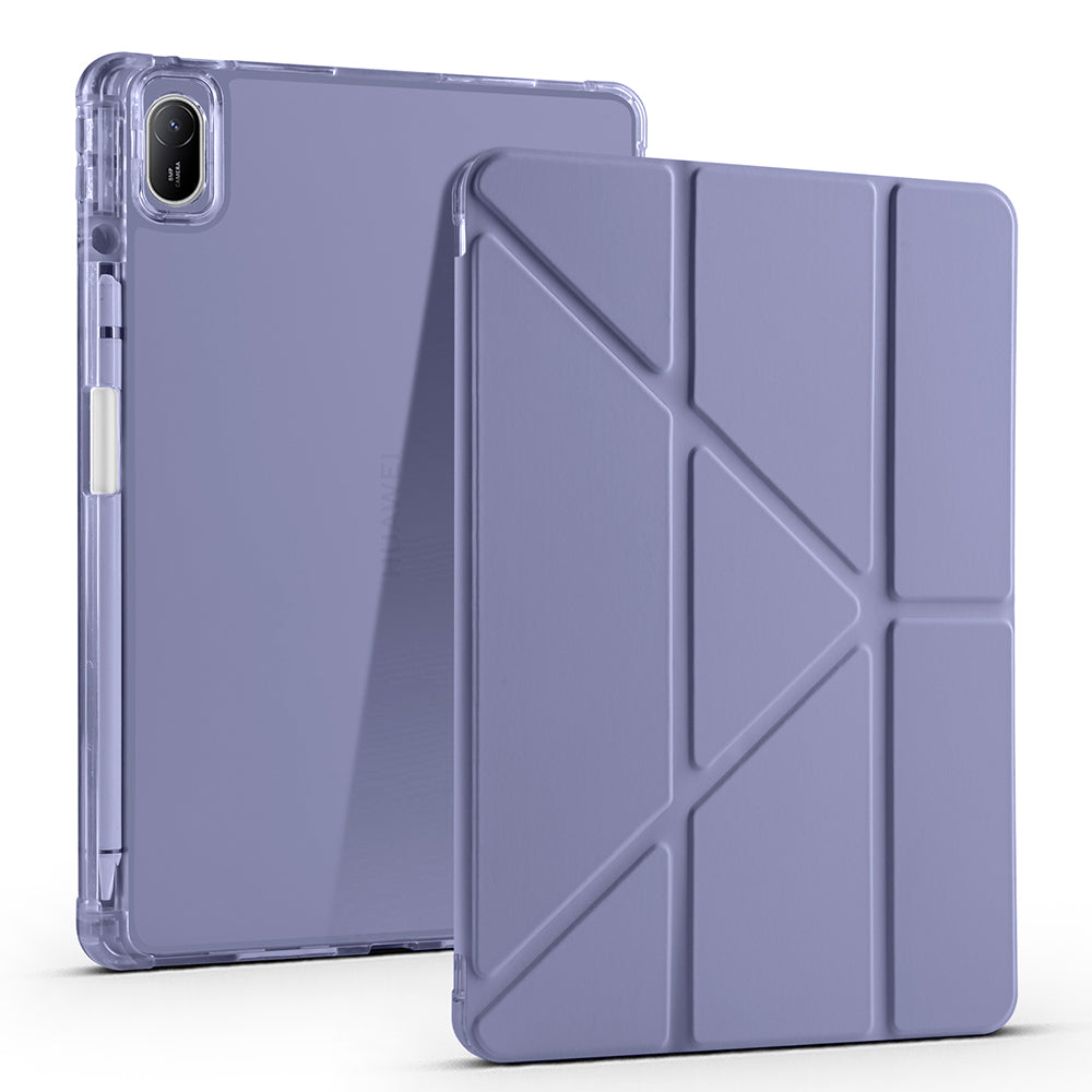 Huawei Matepad SE 11 Kılıf Zore Tri Folding Kalem Bölmeli Standlı Kılıf