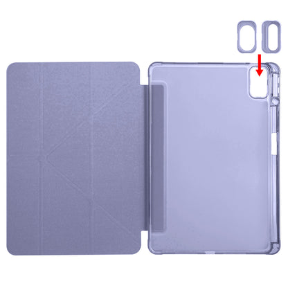 Huawei Matepad SE 11 Kılıf Zore Tri Folding Kalem Bölmeli Standlı Kılıf