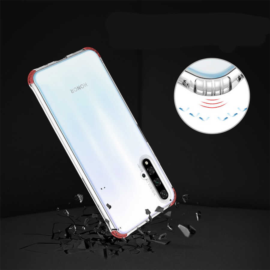 Huawei Nova 5T Kılıf Zore Nitro Anti Shock Silikon