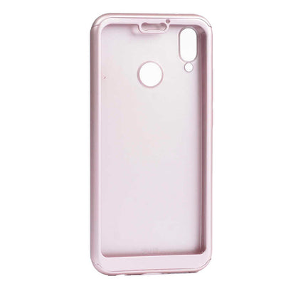 Huawei P Smart 2019 Kılıf Zore 360 3 Parçalı Rubber Kapak