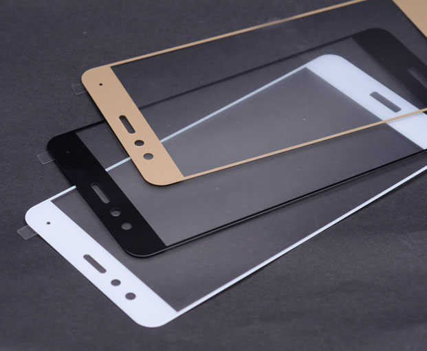 Huawei P10 Lite Zore Ekranı Tam Kaplayan Düz Cam Koruyucu