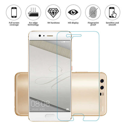 Huawei P10 Plus Zore Ekranı Tam Kaplayan Düz Cam Koruyucu
