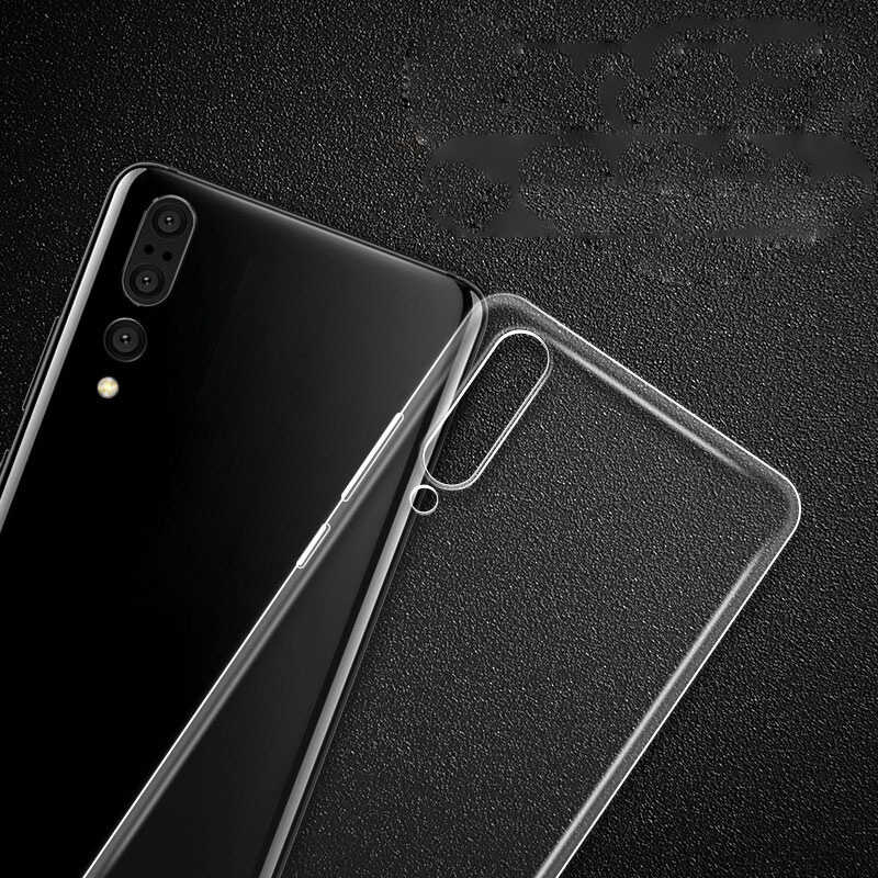 Huawei P20 Kılıf Zore Ultra İnce Silikon Kapak 0.2 mm