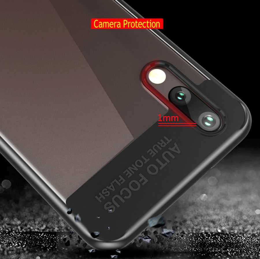 Huawei P20 Pro Kılıf Zore Buttom Kapak