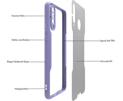 Huawei P30 Lite Kılıf Zore Parfe Kapak