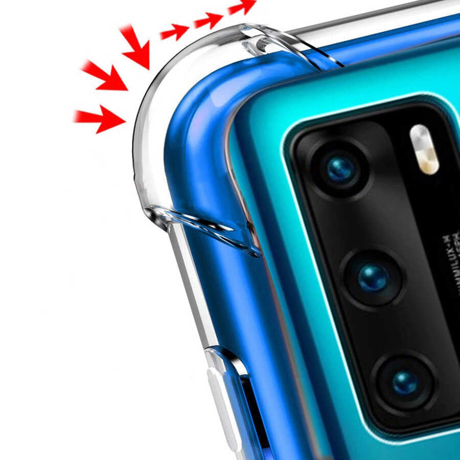 Huawei P40 Kılıf Zore Nitro Anti Shock Silikon