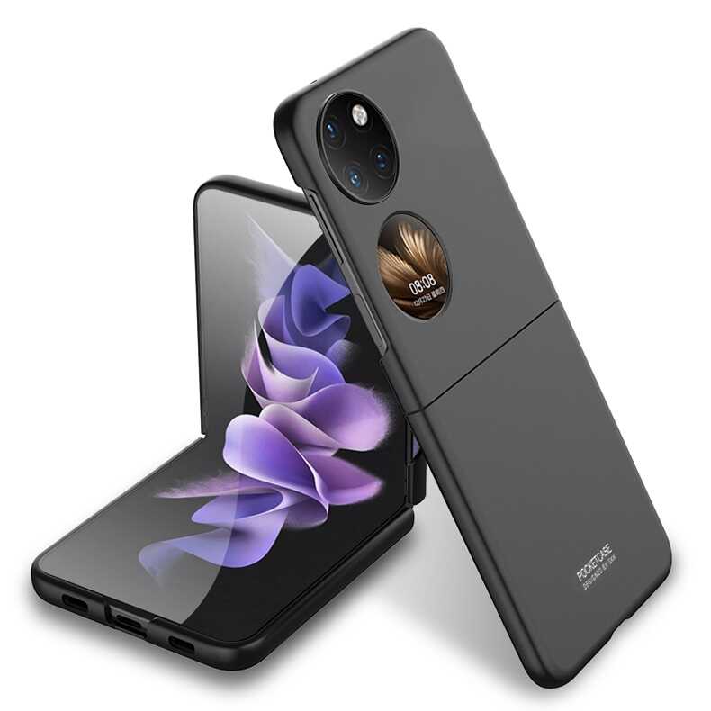 Huawei P50 Pocket Kılıf Zore Sert Kıpta Kapak