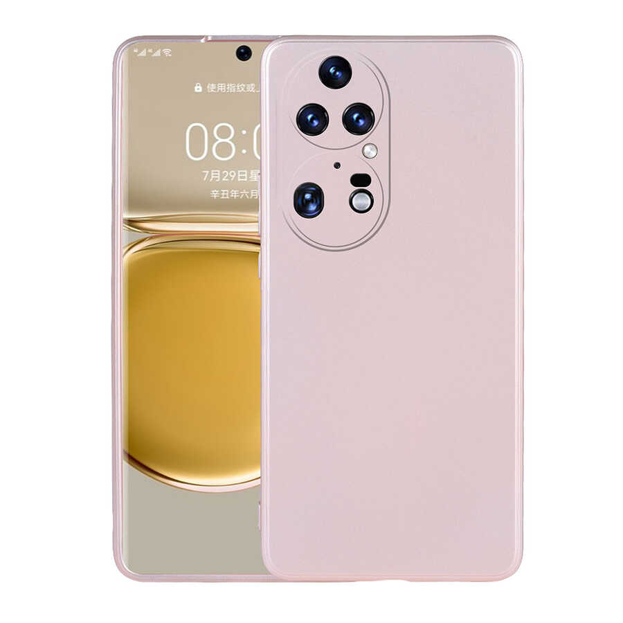 Huawei P50 Pro Kılıf Zore Premier Silikon Kapak