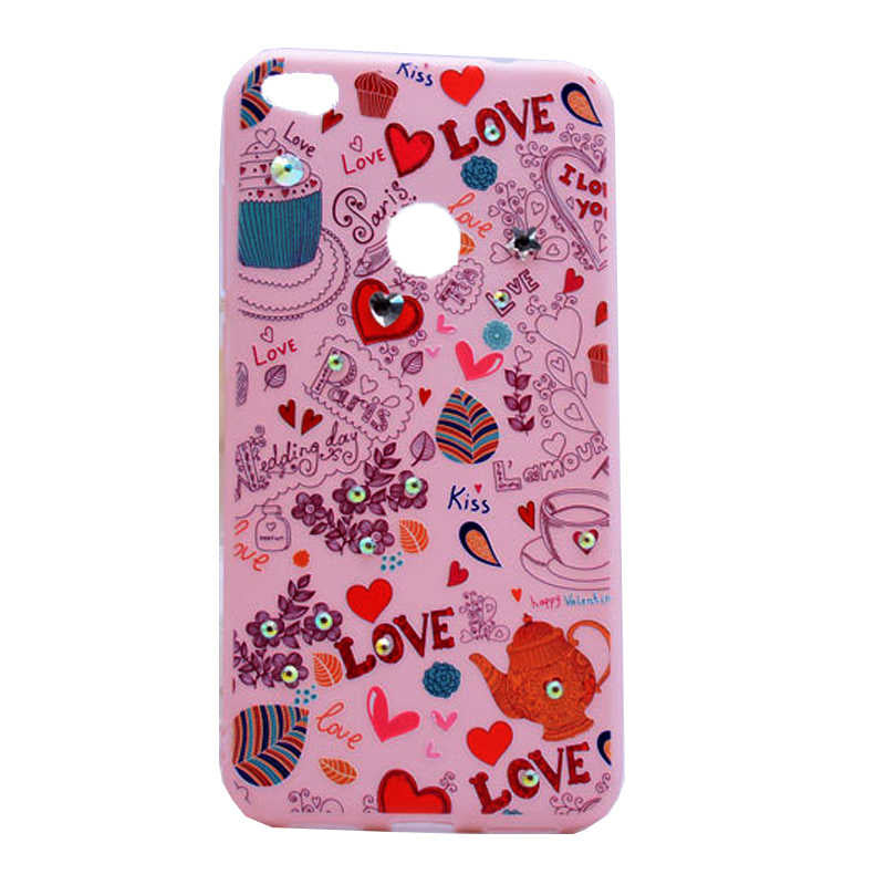 Huawei P9 Lite Kılıf Zore Pembiş Silikon