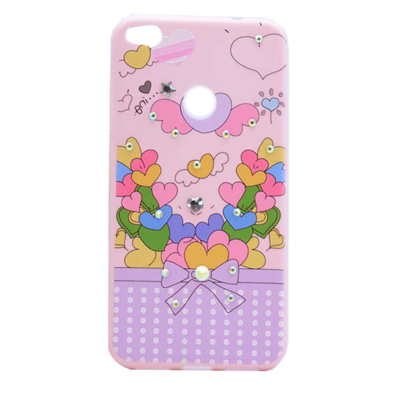 Huawei P9 Lite Kılıf Zore Pembiş Silikon