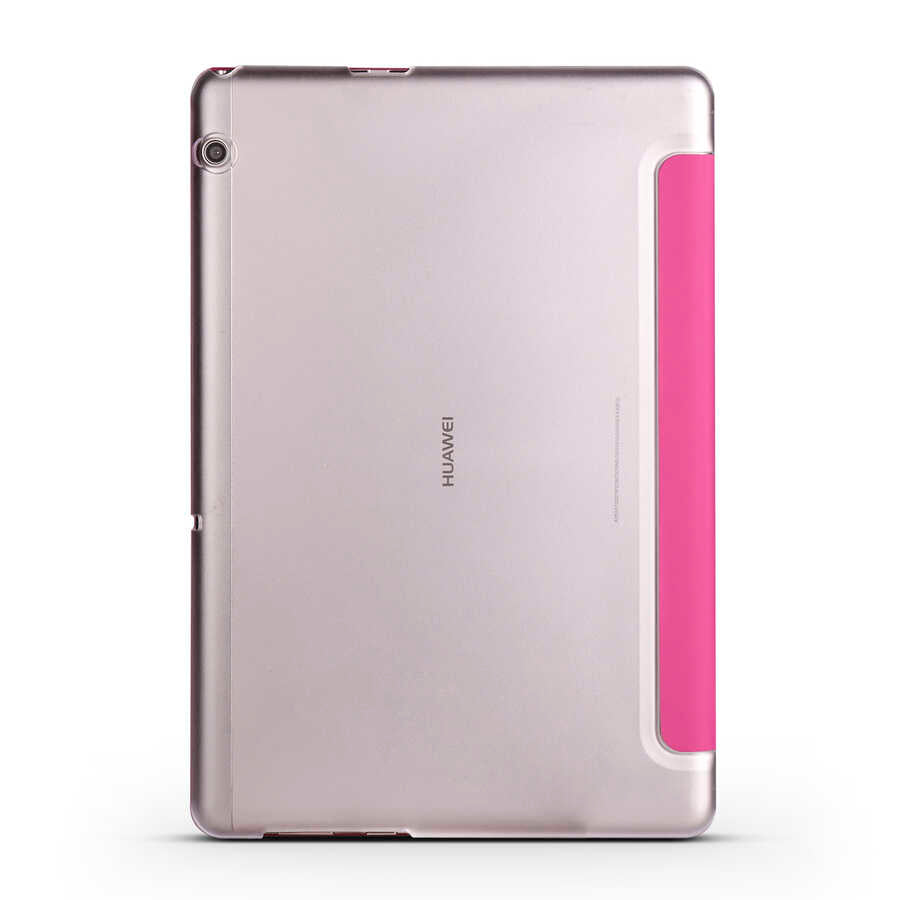 Huawei T5 10 inc Zore Smart Cover Standlı 1-1 Kılıf