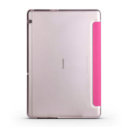 Huawei T5 10 inc Zore Smart Cover Standlı 1-1 Kılıf