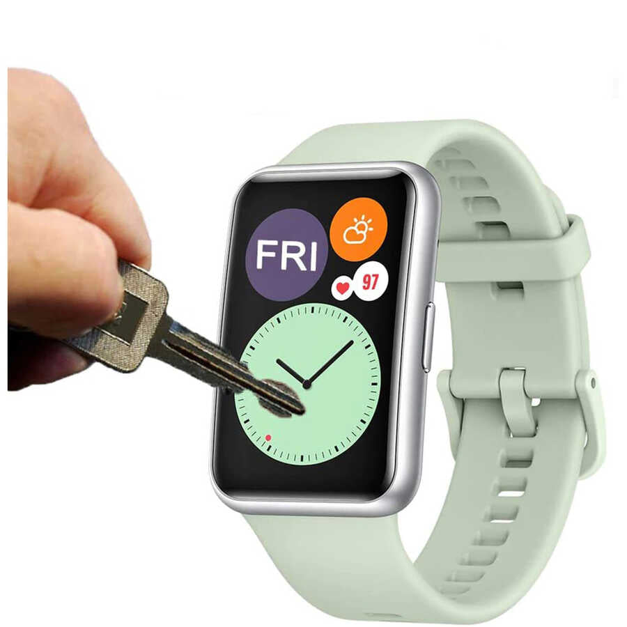 Huawei Watch Fit 2 Zore PMMA Pet Saat Ekran Koruyucu
