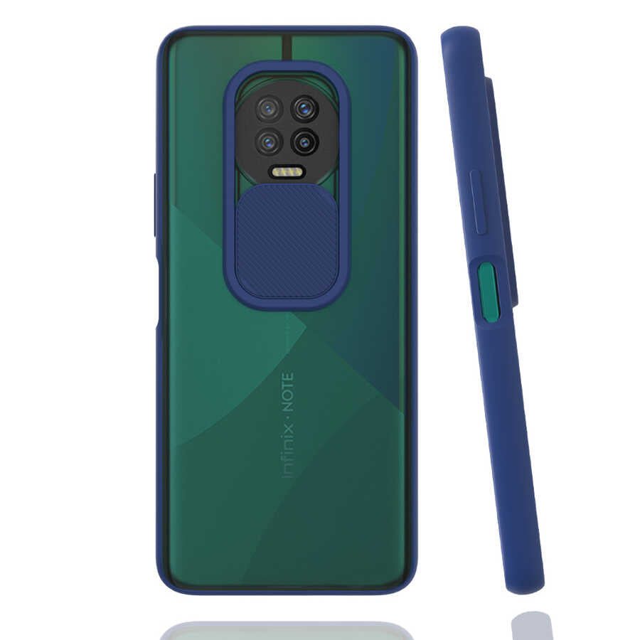 İnfinix Note 7 Kılıf Zore Lensi Kapak