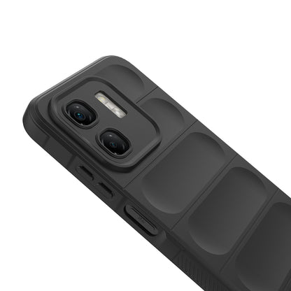 İnfinix Smart 9 Kılıf Esnek TPU Oyuklu Arka Yüzey Tasarımlı Zore Etnik Silikon Kapak