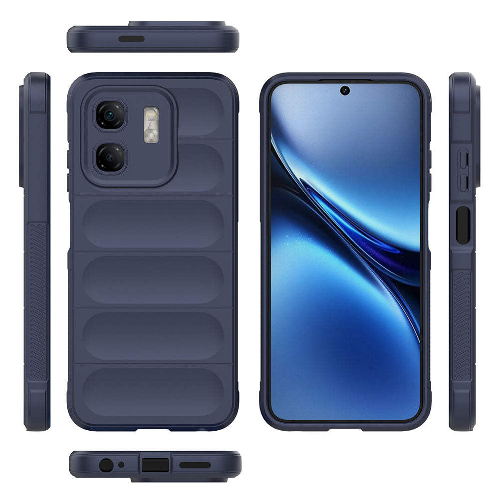 İnfinix Smart 9 Kılıf Esnek TPU Oyuklu Arka Yüzey Tasarımlı Zore Etnik Silikon Kapak