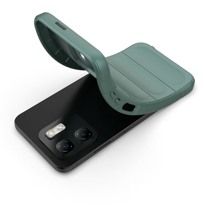 İnfinix Smart 9 Kılıf Esnek TPU Oyuklu Arka Yüzey Tasarımlı Zore Etnik Silikon Kapak