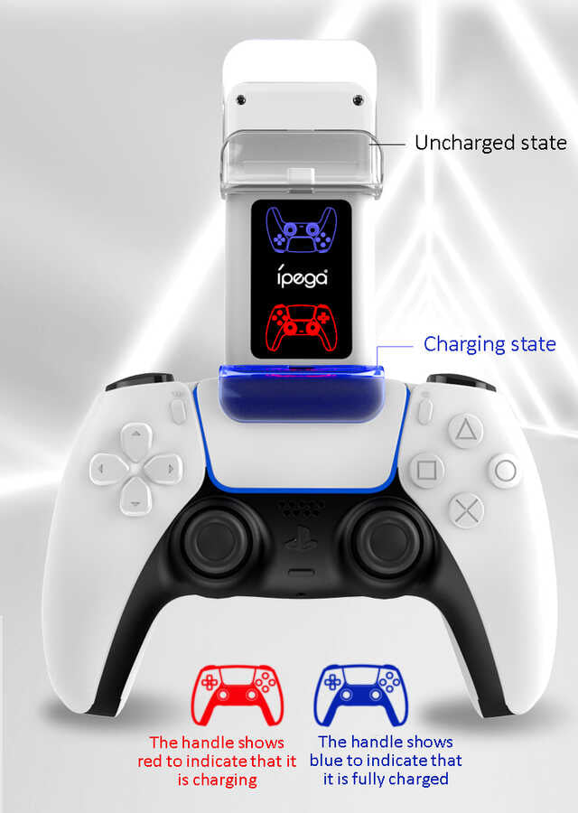 iPega PG-P5003 Playstation 5 Dualsense Şarj İstasyonu