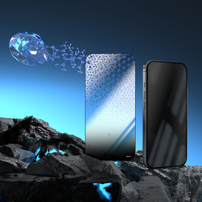 iPhone 14 Mohseven Safir Coating HD Temperli Cam Ekran Koruyucu